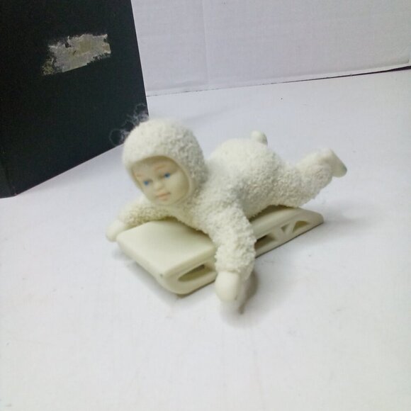Department 56 Winter Tales Snowbabies Hold On Tight Figurine Christmas - Picture 4 of 14